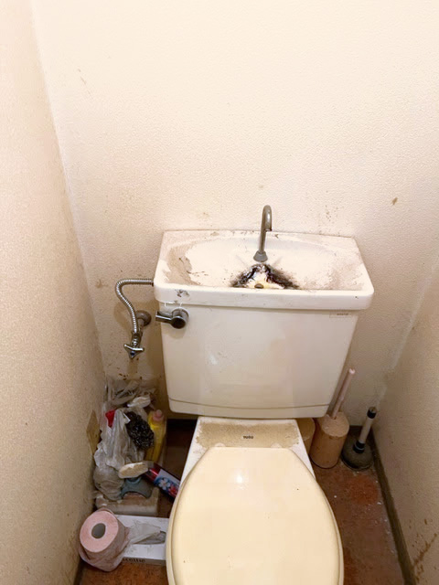 荒川区西尾久でトイレのつまり