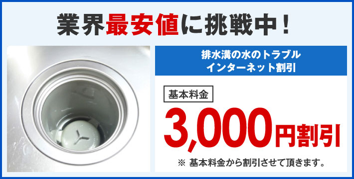 業界最安値に挑戦中！インターネット限定割引